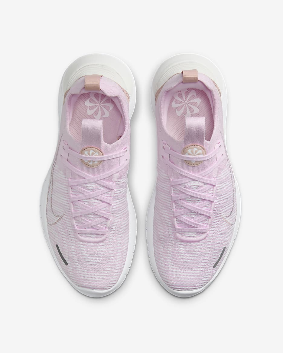 Nike Free RN NN Women's Road Running Shoes - Pink Foam/Pink Oxford/Platinum Tint/White