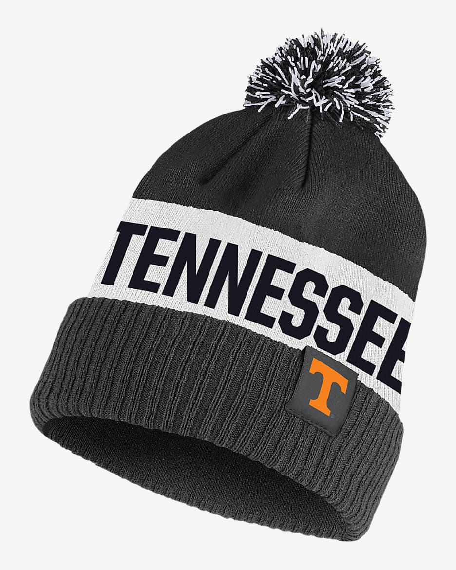 Tennessee Nike College Beanie - Black