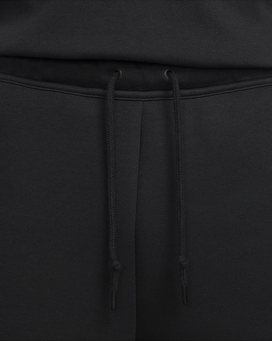 Nike Sportswear Tech Fleece-shorts til mænd - sort/sort