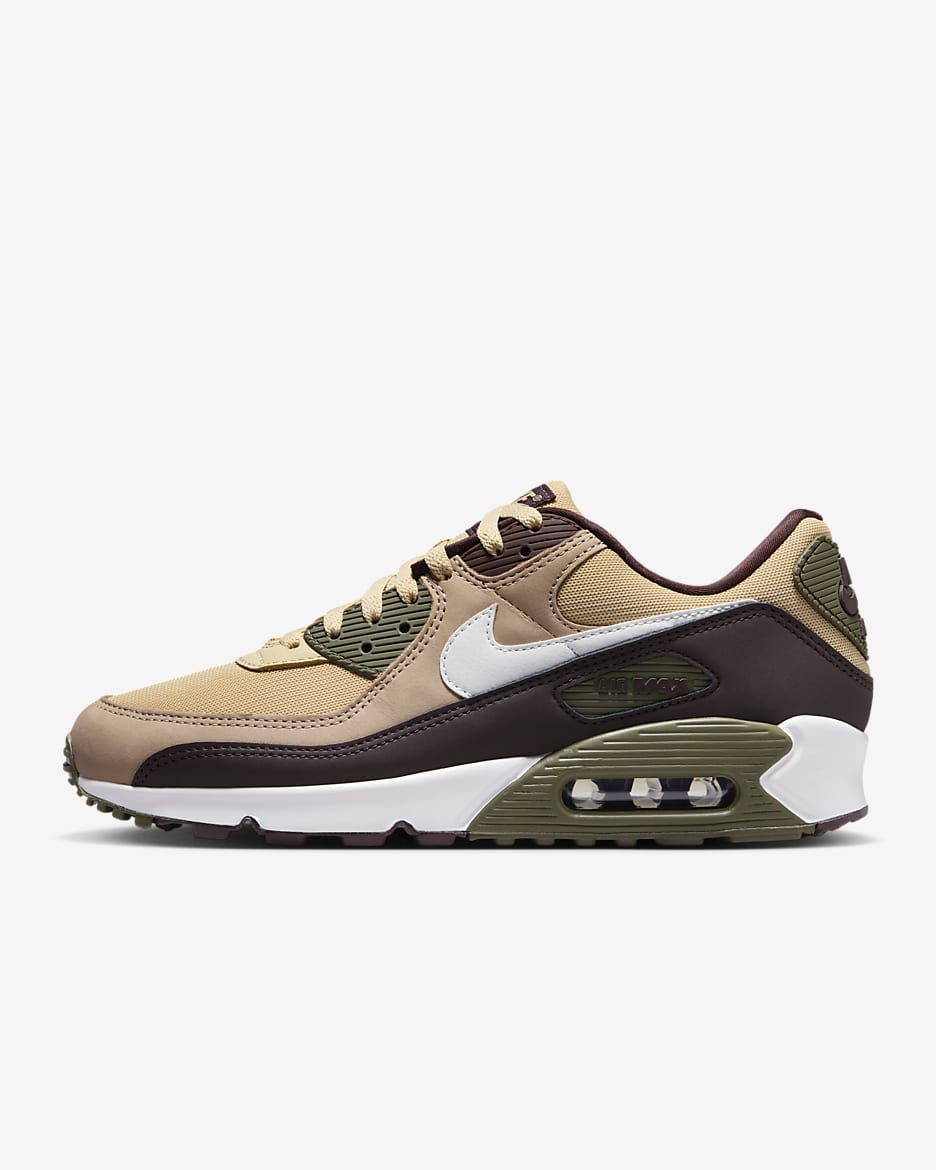 Tenis para hombre Nike Air Max 90 - Cáñamo/Sésamo/Tierra/Blanco cumbre