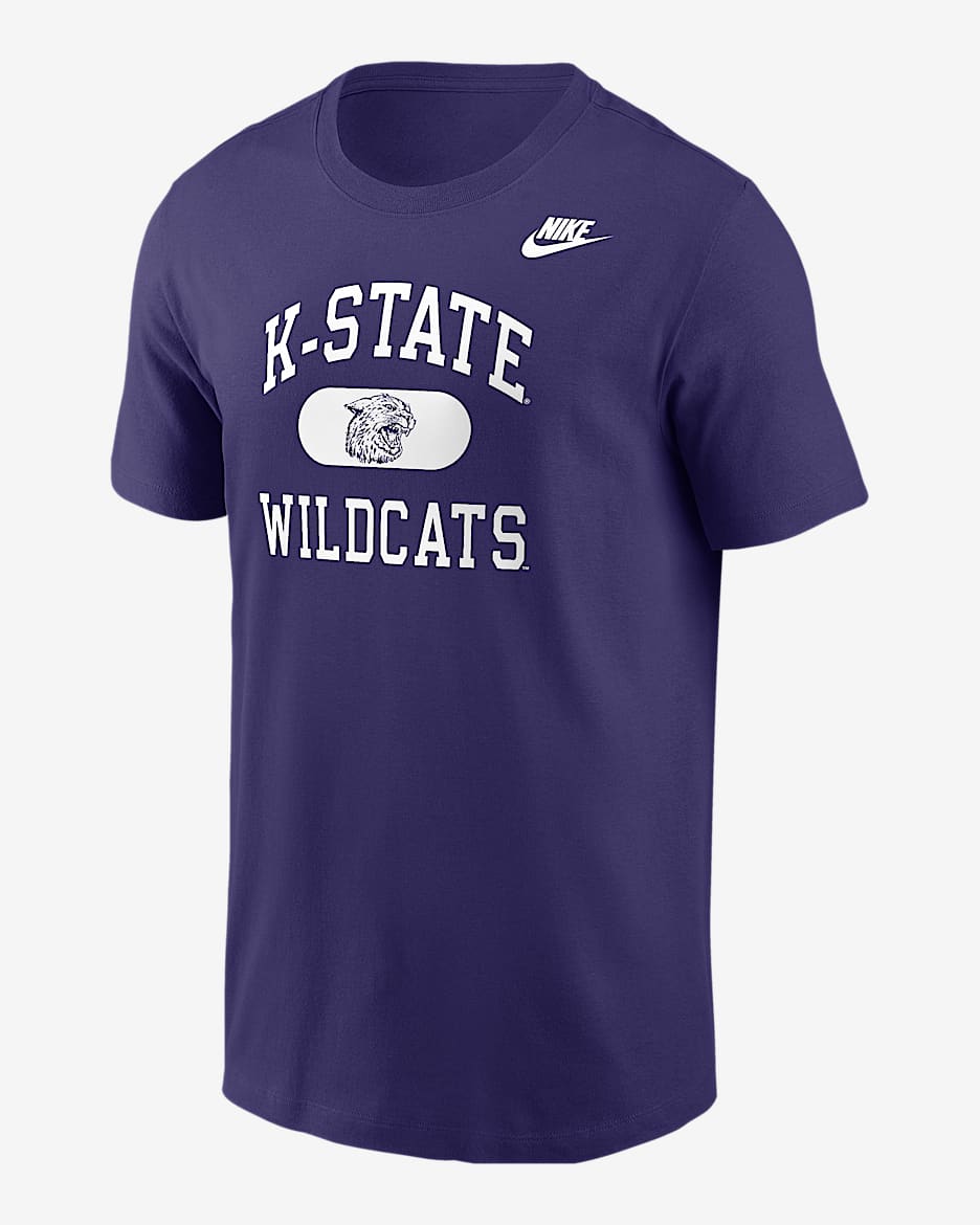 Playera Nike College para hombre Kansas State Wildcats - Orquídea nuevo