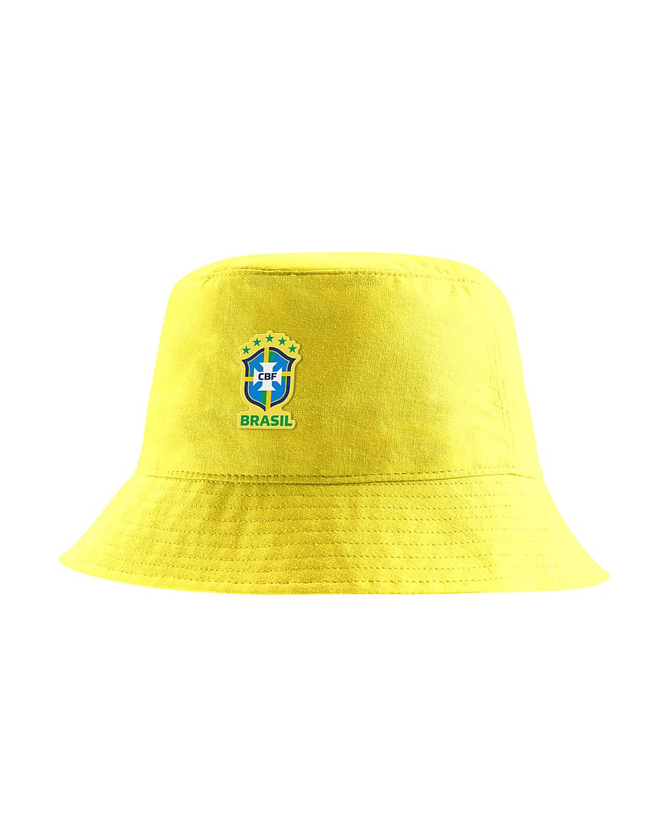 Gorro tipo pescador para hombre Brazil - Amarillo