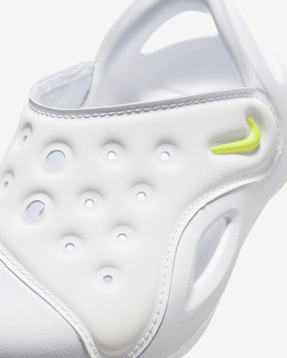 Sandalo Nike Aqua Swoosh – Bebè e bimbo/a - Bianco/Pure Platinum/Volt