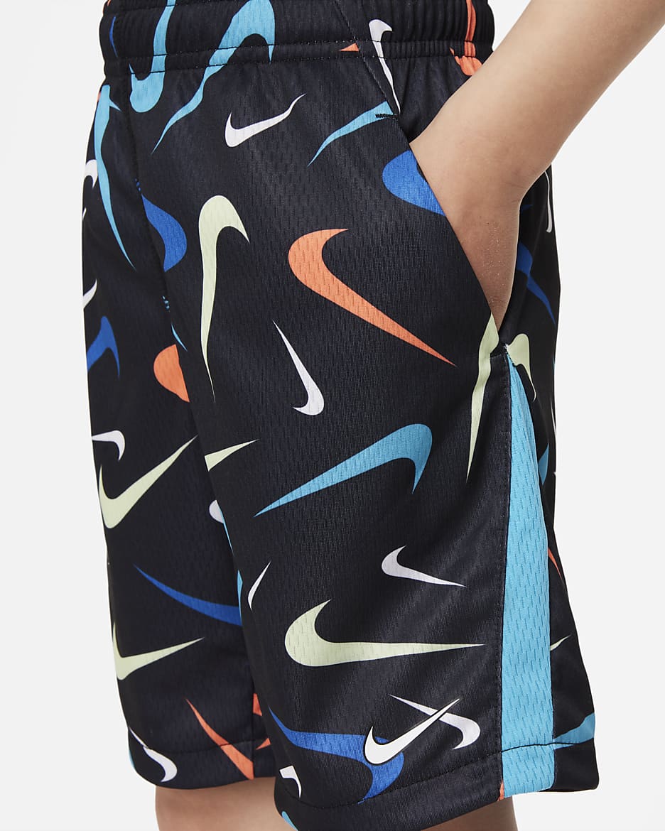 Nike Dri-FIT Little Kids' Shorts - Black