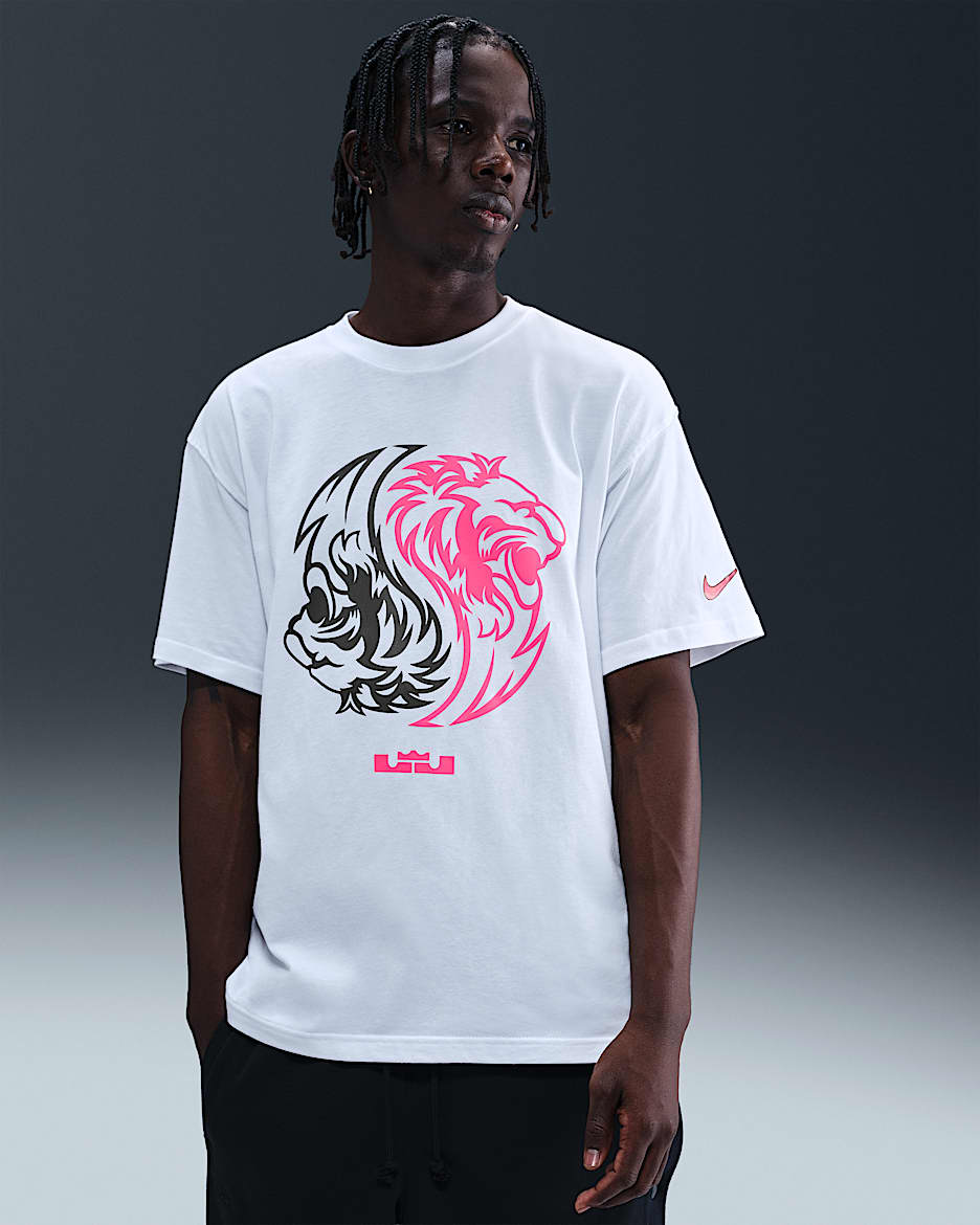 LeBron Max90-T-shirt til mænd - hvid