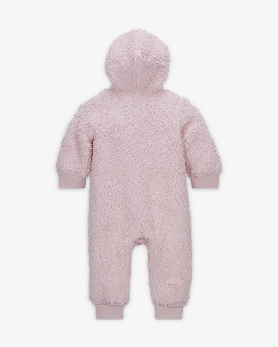 Nike Baby (0-9M) Full-Zip Coverall - Pink Foam