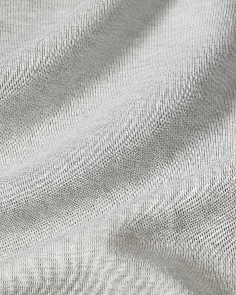 Huvtröja med hel dragkedja Nike Sportswear Tech Fleece Windrunner för kvinnor - Dark Grey Heather/Svart