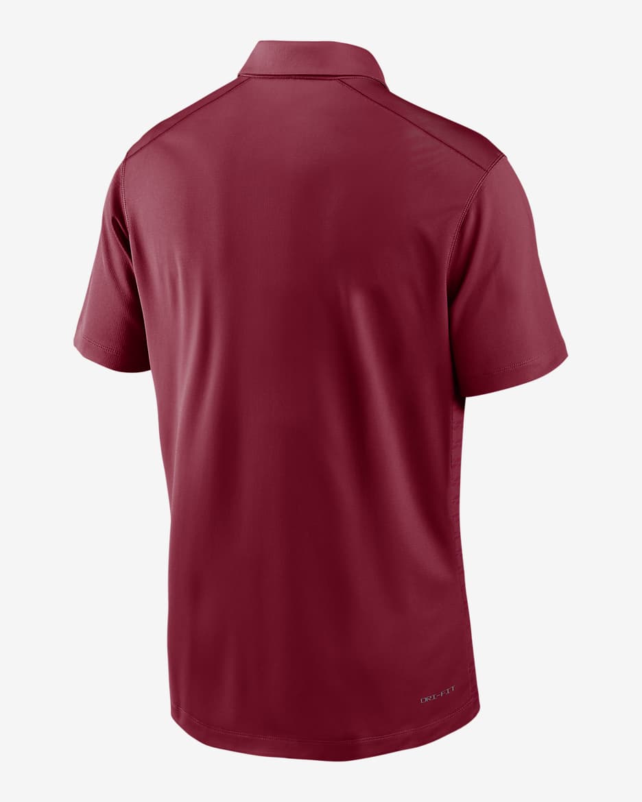 Alabama Crimson Tide Sideline Victory Men's Nike Dri-FIT College Polo - Crimson