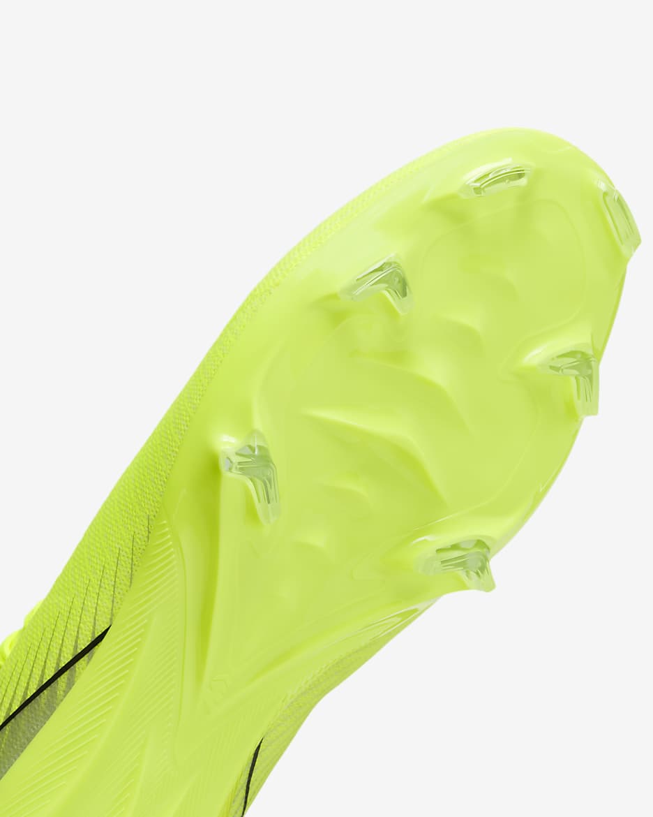 Nike Mercurial Superfly 10 Pro FG High-Top Football Boot - Volt/Black