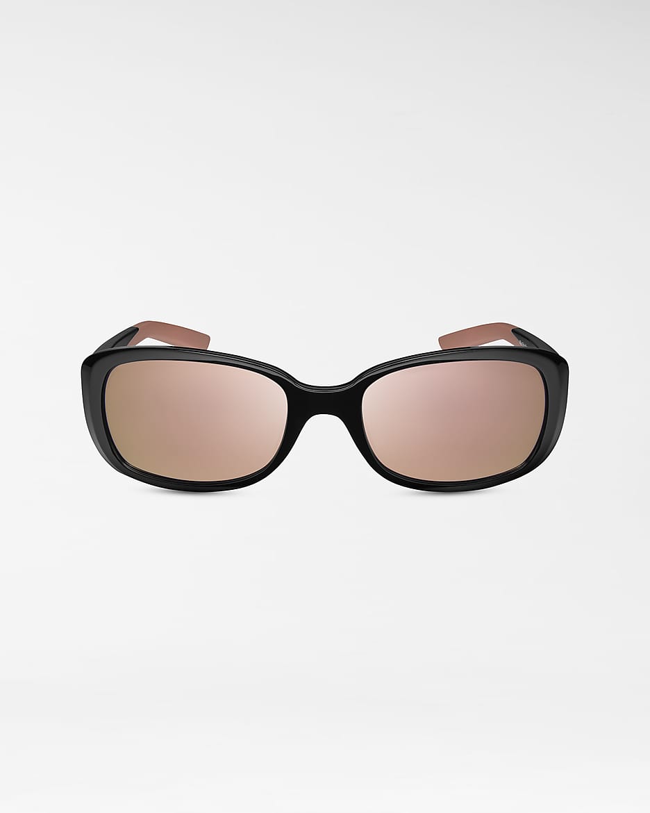 Nike Epic Breeze Mirrored Sunglasses - Black/Rose Gold