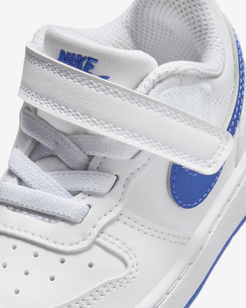 Nike Court Borough Low Recraft Baby/Toddler Shoes - White/Hyper Royal