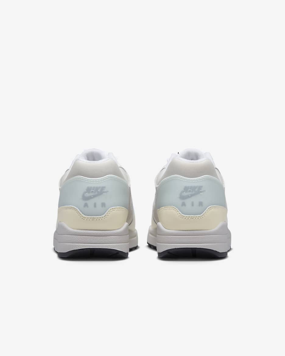 Nike Air Max 1 Premium-sko til mænd - Summit White/Sail/Coconut Milk/hvid