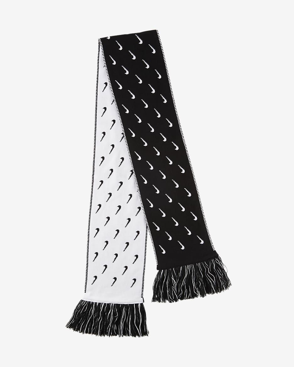 Nike Swoosh Scarf - Black/White