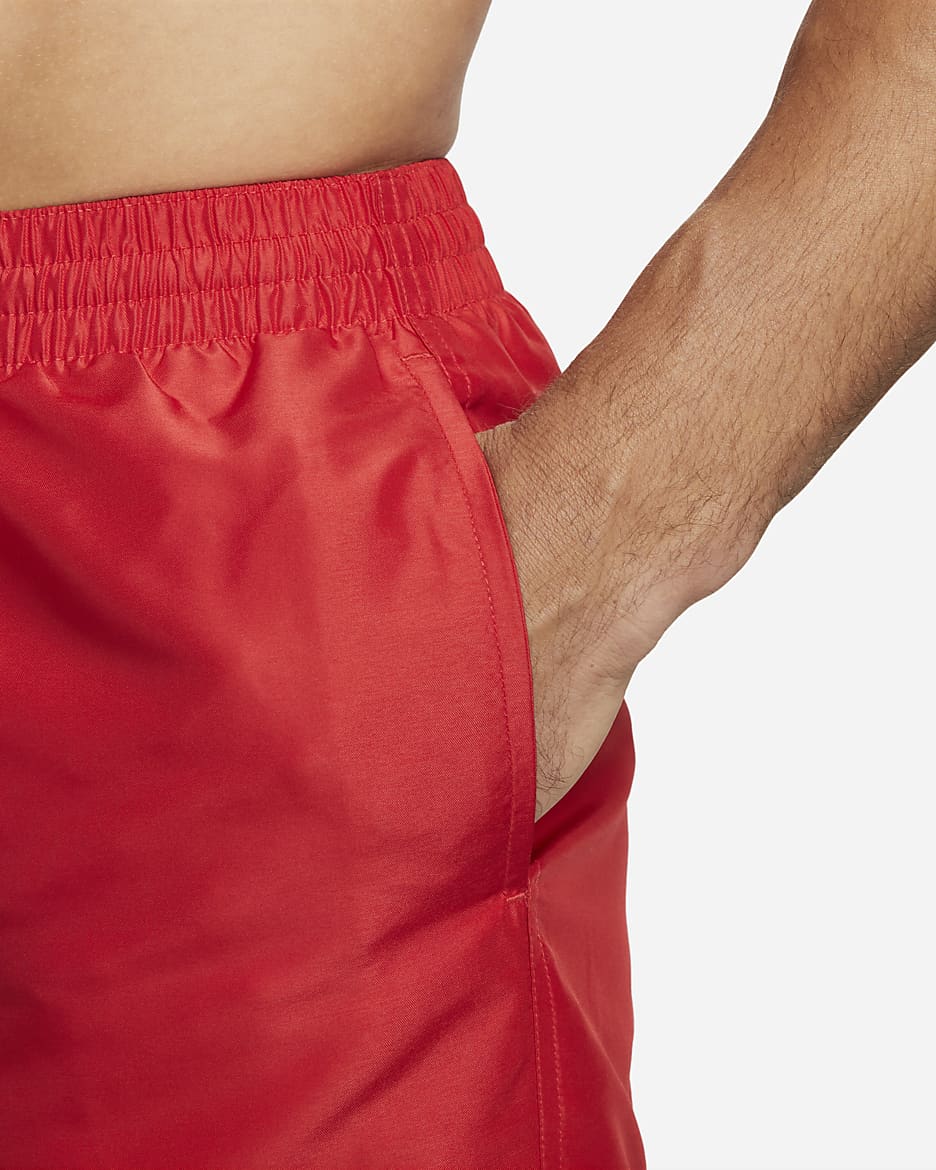 Nike Essential Men's 7" Volley Swim Shorts - University Red