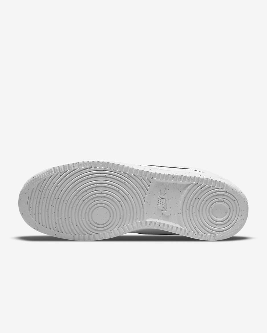 Nike Court Vision Mid Next Nature Men's Shoes - White/White/Black