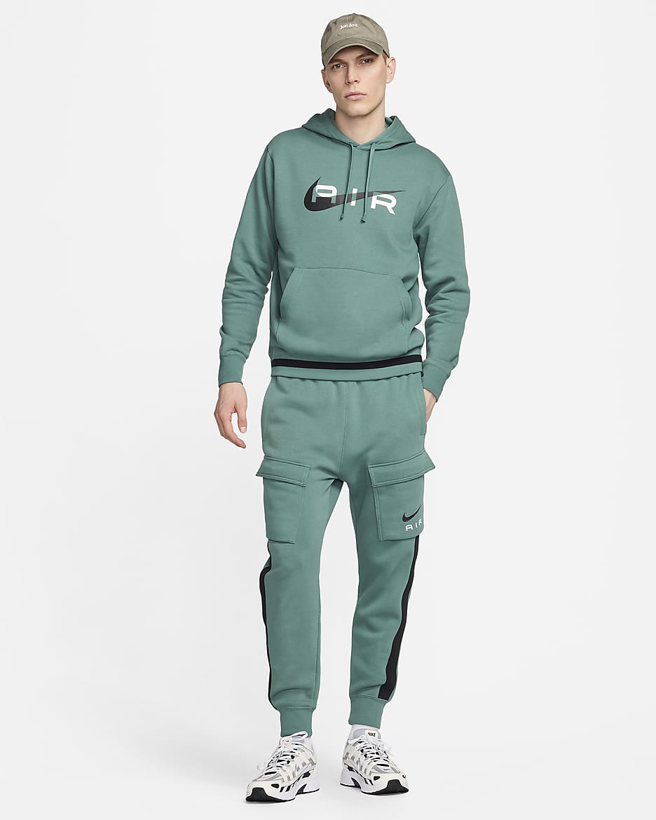 Nike Air Fleece-Cargohose für Herren - Bicoastal/Schwarz