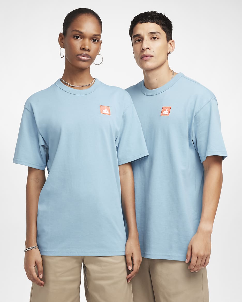 Nike SB Skate T-Shirt - Denim Turquoise