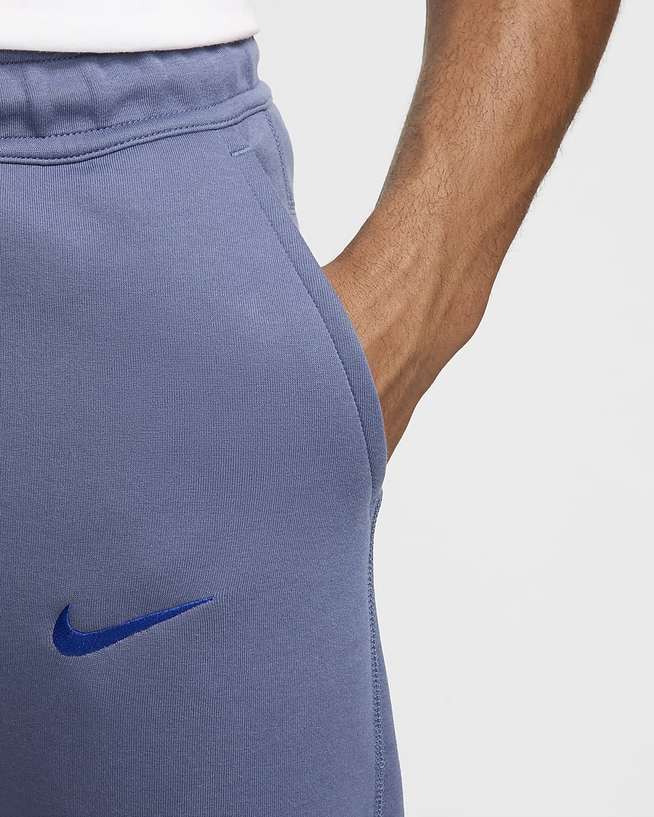 Inter Milan Tech Fleece Men's Nike Football Joggers - Diffused Blue/Black/Lyon Blue