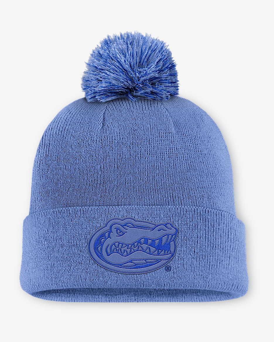 Florida Primetime Campus Toned Men's Jordan Brand College Cuffed Pom Beanie - Cobalt Blue