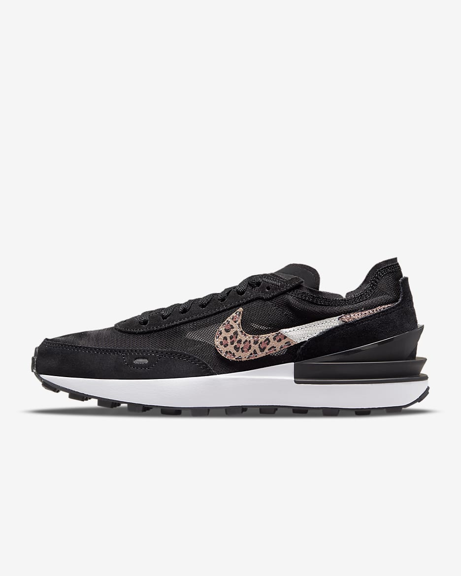 Calzado para mujer Nike Waffle One SE - Negro/Negro/Multicolor