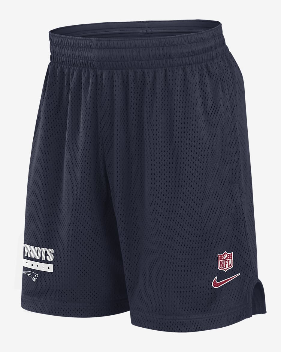 New England Patriots Sideline Men's Nike Dri-FIT NFL Shorts - Navy