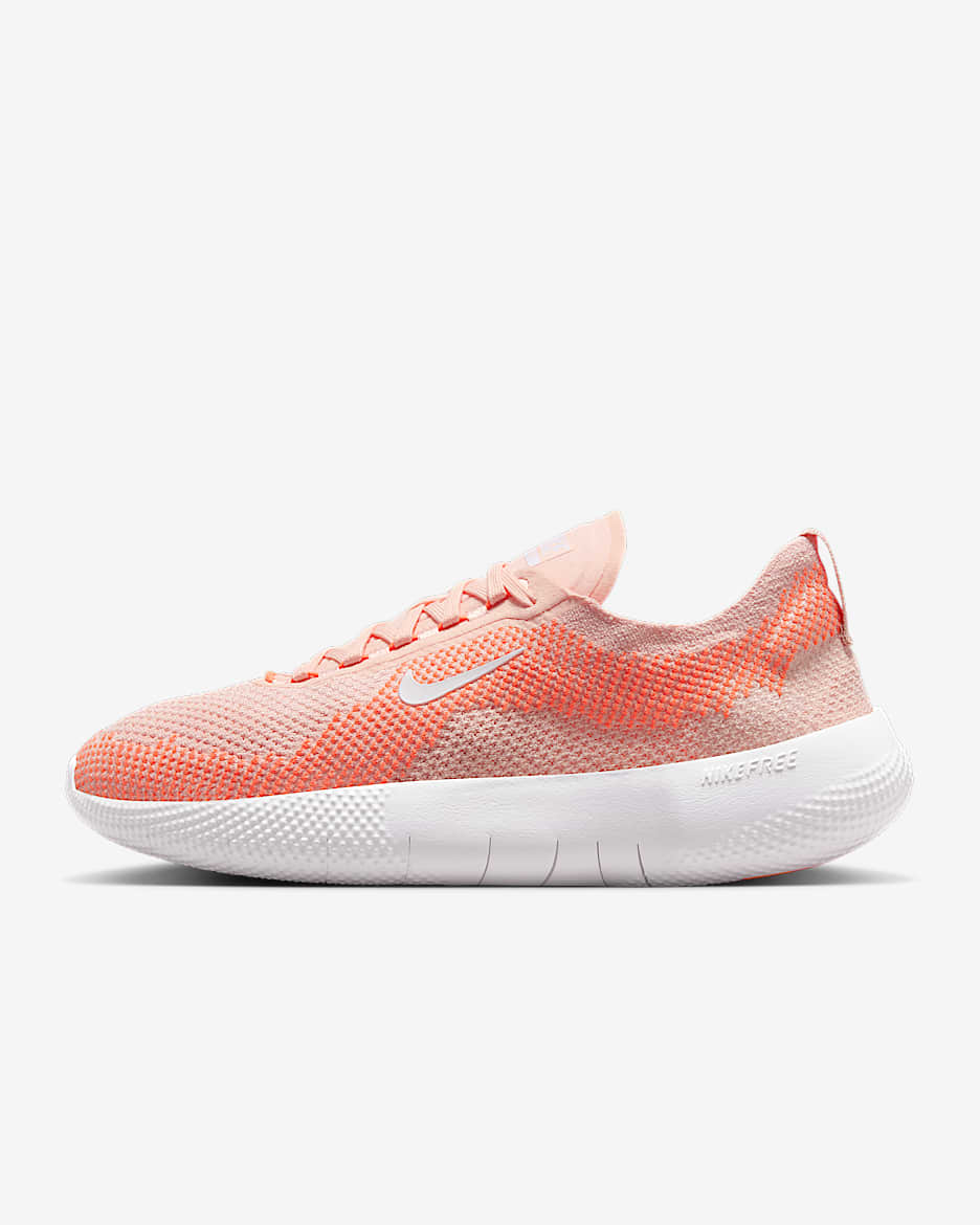 Damskie buty treningowe Nike Free 2025 - Washed Coral/Total Orange/Apricot Agate/Biel