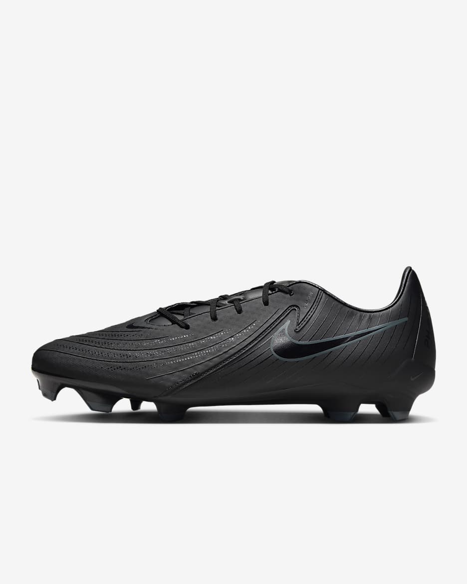 Nike Phantom GX 2 Academy MG alacsony szárú, stoplis futballcipő - Fekete/Deep Jungle/Fekete