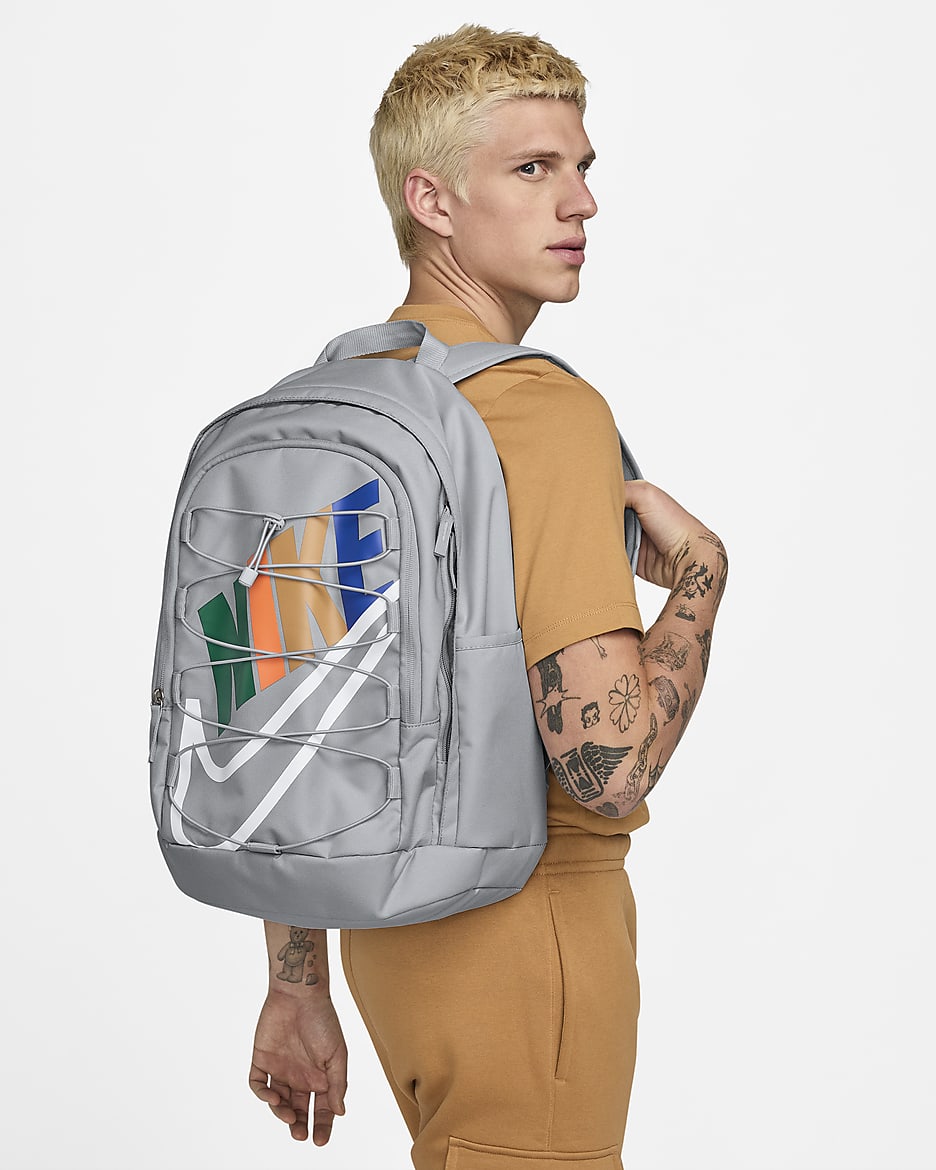 Nike Hayward Backpack (26L) - Wolf Grey/Wolf Grey/White