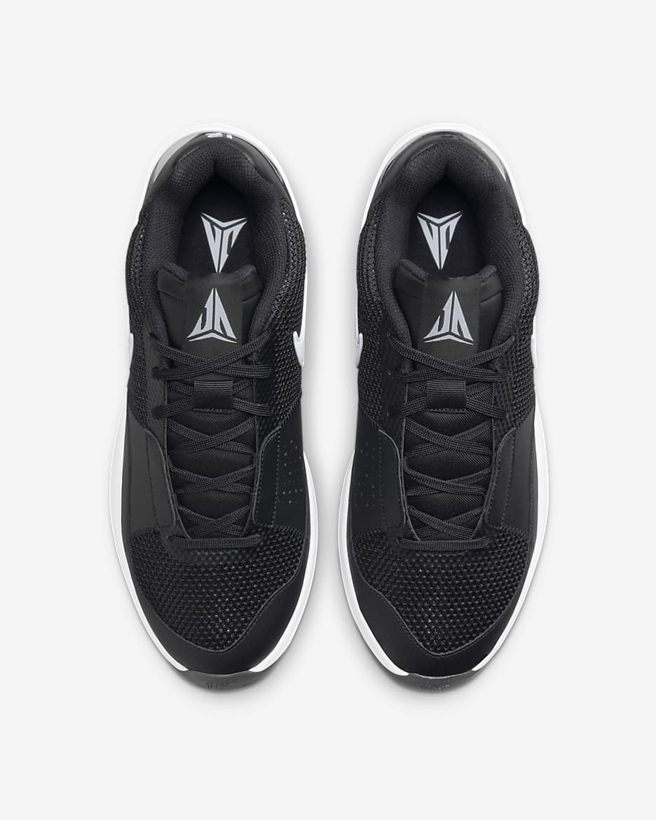 Ja 1 Basketball Shoes - Black/Black/White