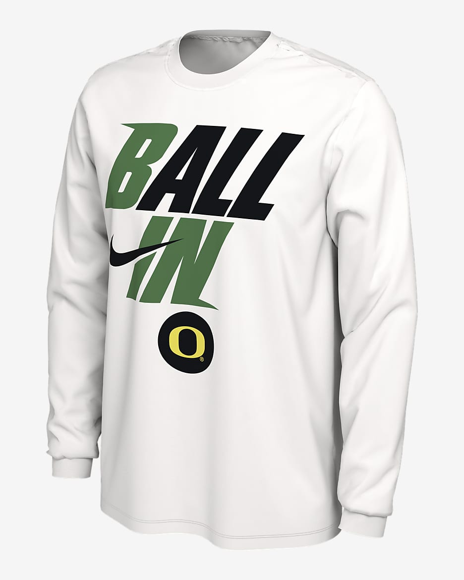 Nike College (Oregon) Men's T-Shirt - White