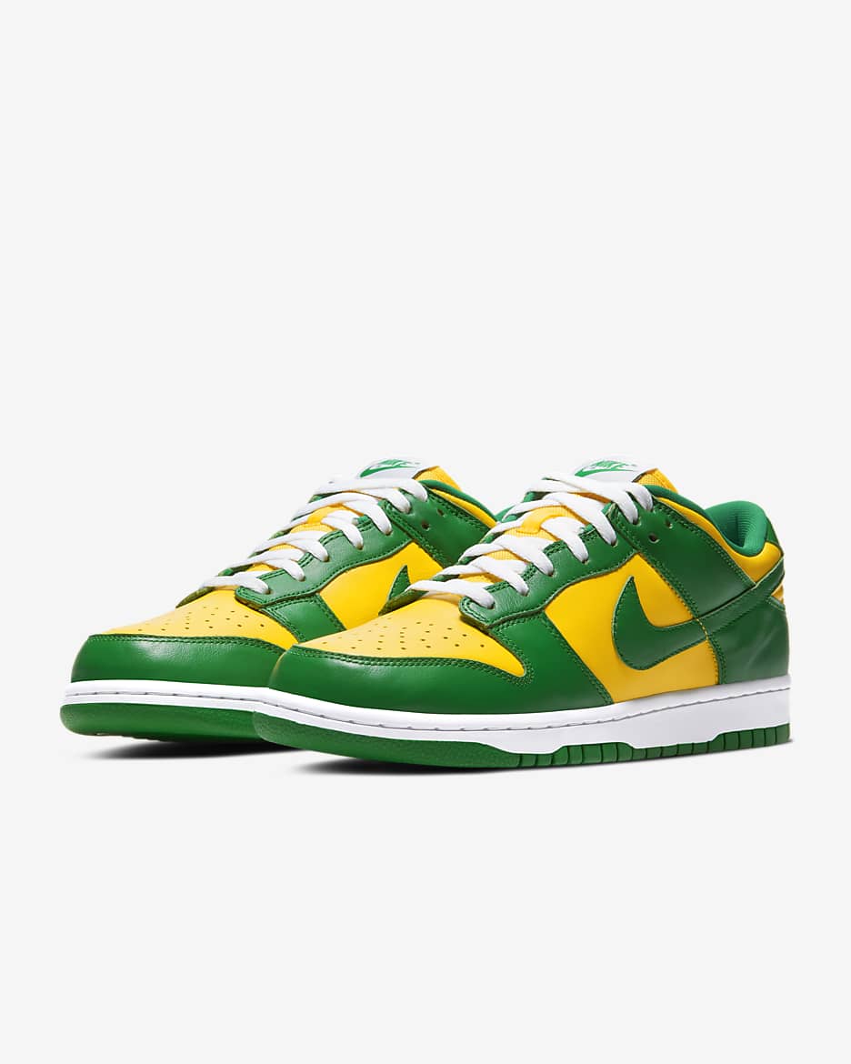 Nike Dunk 低筒 SP 男鞋 - Varsity Maize/白色/Pine Green