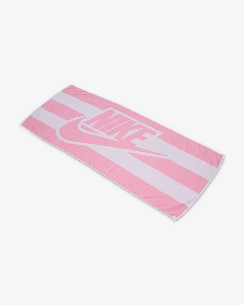 Nike Club Poolhandtuch - Medium Soft Pink/Weiß