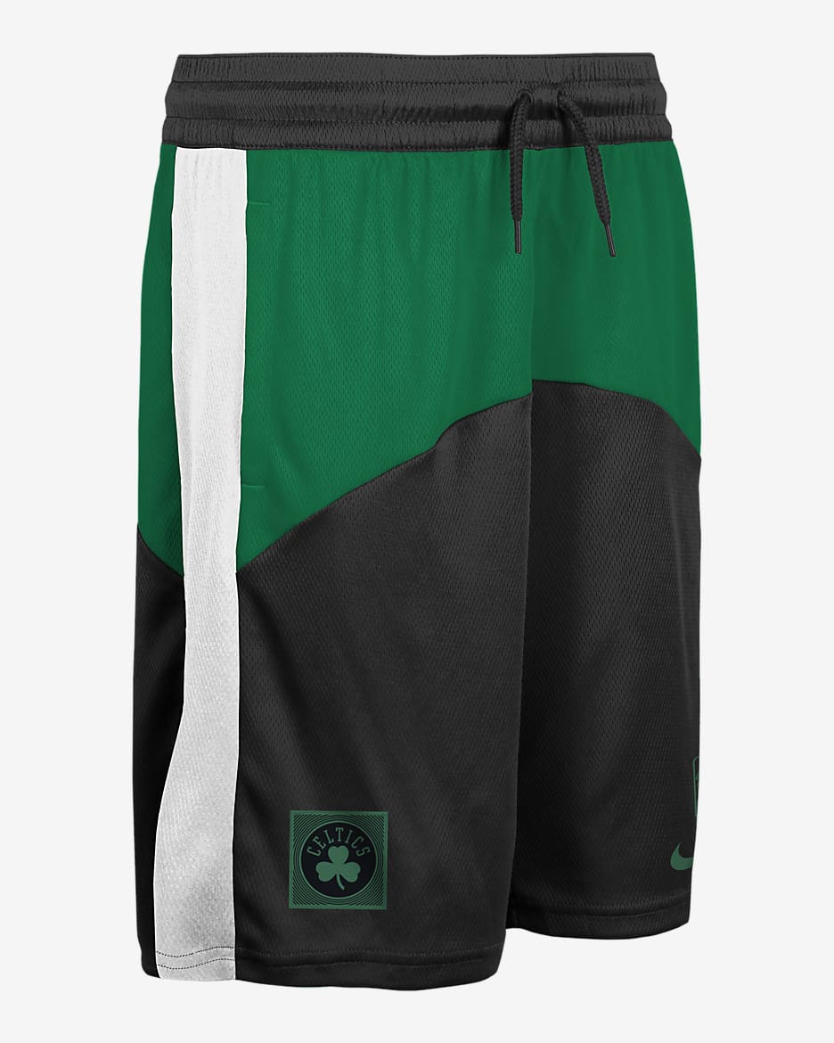 Boston Celtics Starting 5 Big Kids' Nike Dri-FIT NBA Shorts - Clover
