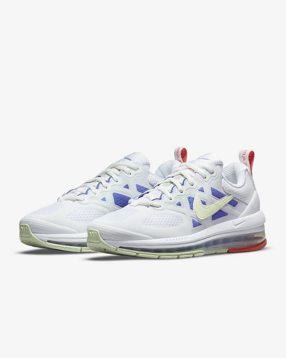 Nike Air Max Genome női cipő - Fehér/Summit White/Sapphire/Lime Ice