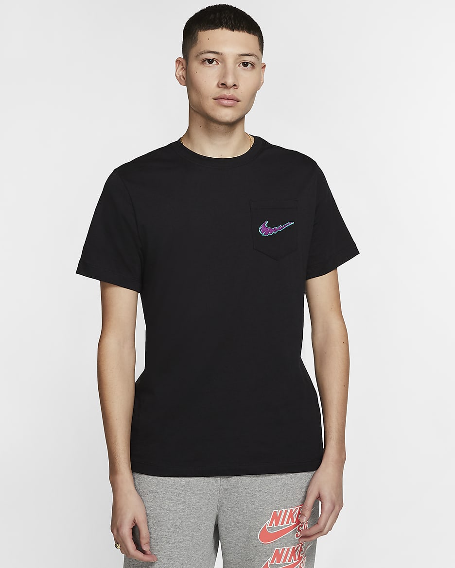Nike SB Skateboard-T-Shirt für Herren - Schwarz