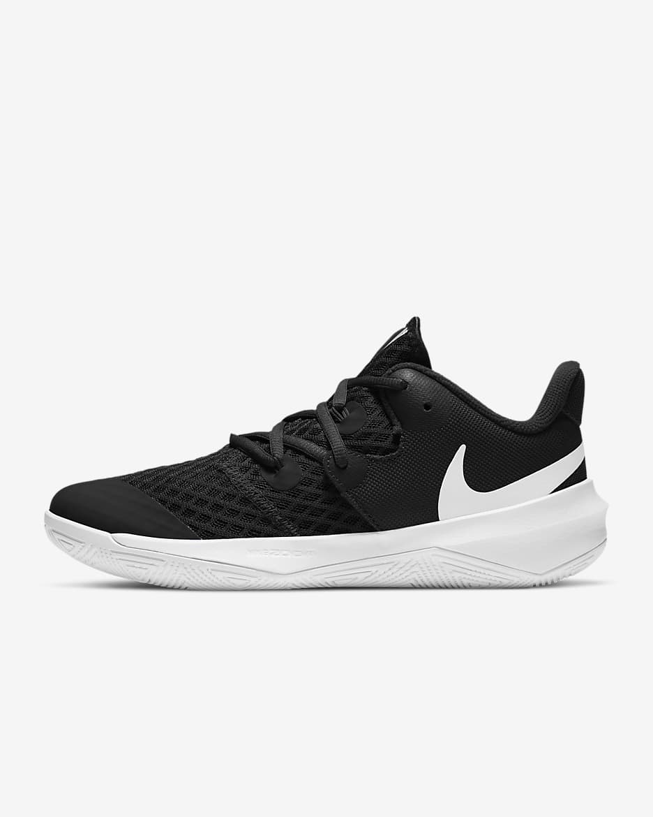 Calzado de vóleibol para mujer Nike HyperSpeed Court - Negro/Blanco
