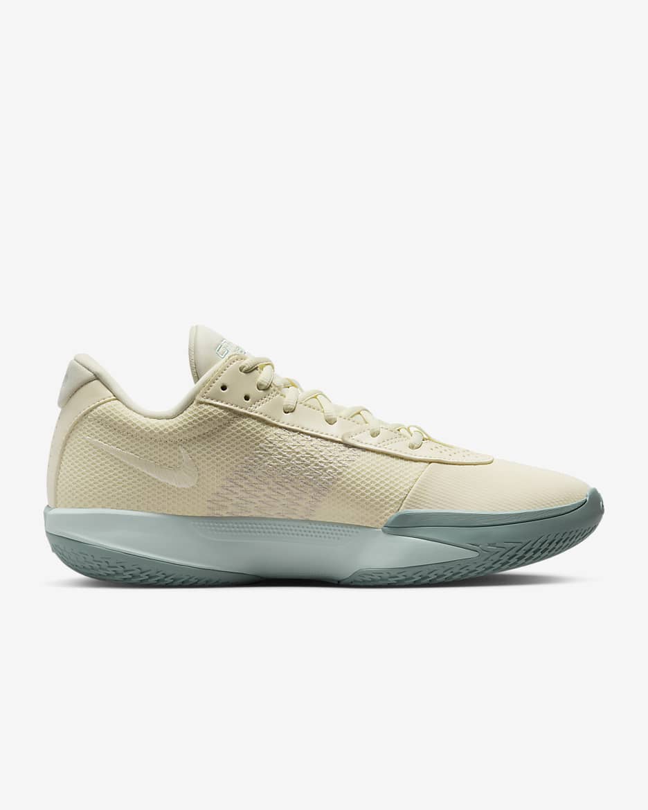 Nike G.T. Cut Academy Basketball Shoes - Coconut Milk/Mineral/Light Orewood Brown/Jade Ice