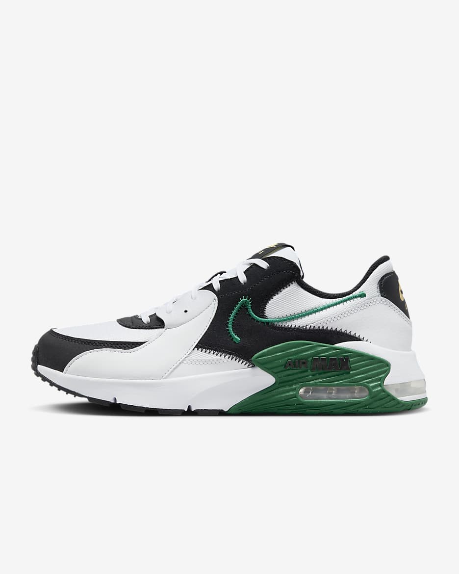 Nike Air Max Excee Men's Shoes - White/Black/White/Malachite