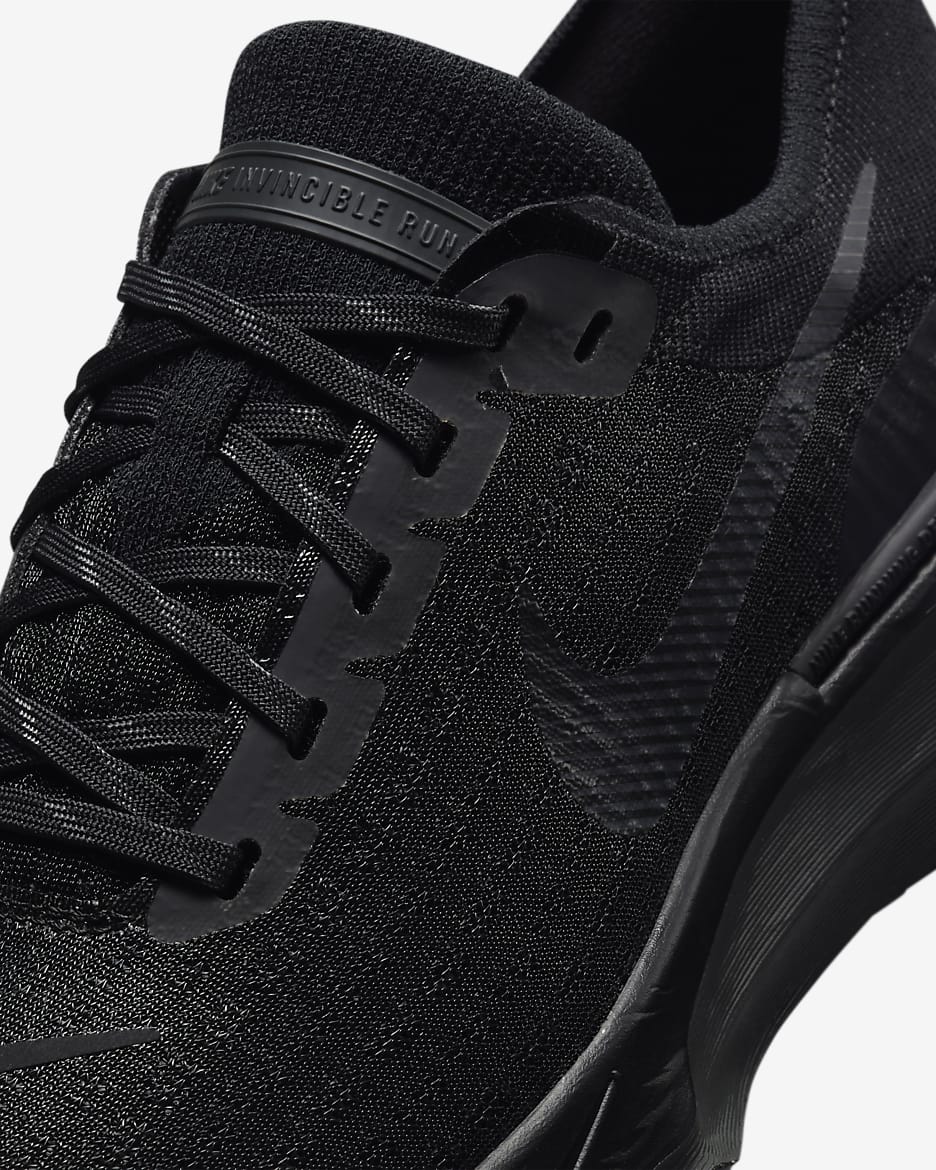 Nike Invincible Run 3 Straßenlaufschuh für Damen - Schwarz/Anthracite/Schwarz