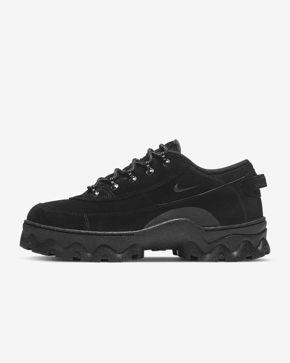 Nike Lahar 低筒女鞋 - 黑色/橘色/黑色/Dark Smoke Grey