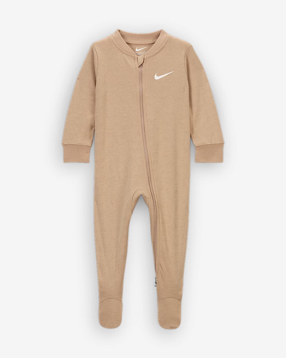 Nike Baby Essentials Baby (0-9M) Pointelle Coverall - Hemp