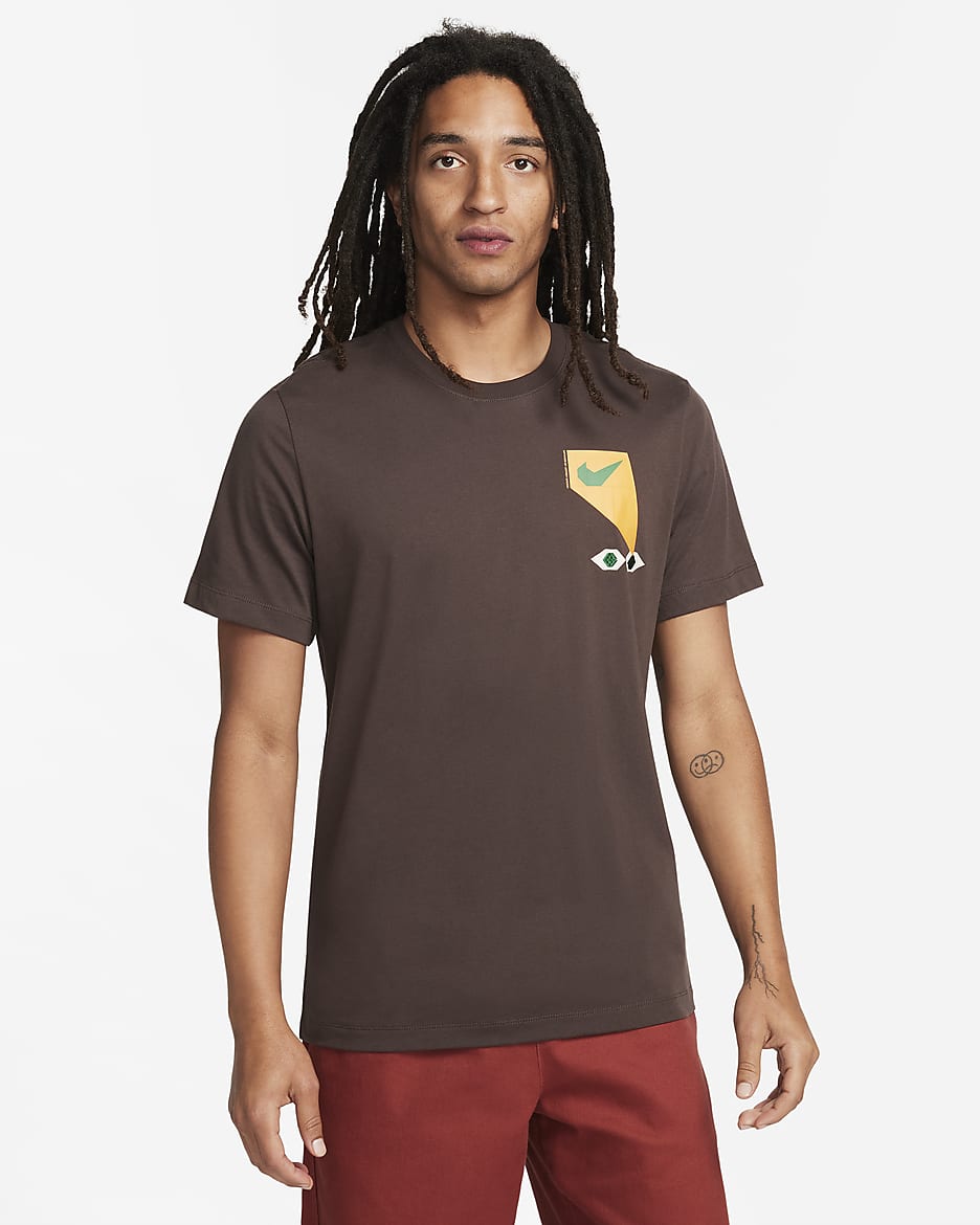 Playera para hombre Nike Sportswear - Marrón barroco