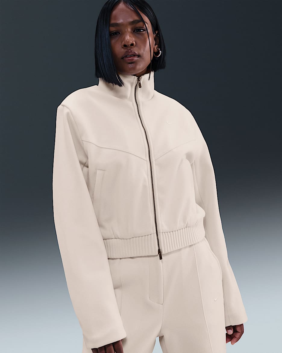 Damska kurtka o dopasowanym kroju Nike Sportswear Windrunner - Pale Ivory/Sail