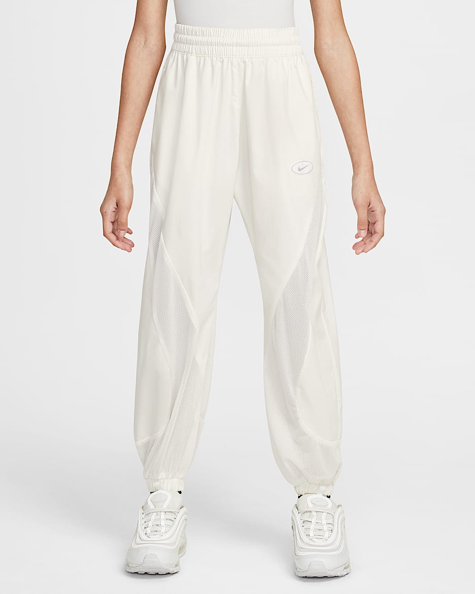 Nike Sportswear Girls' Trousers - Sail/Sail