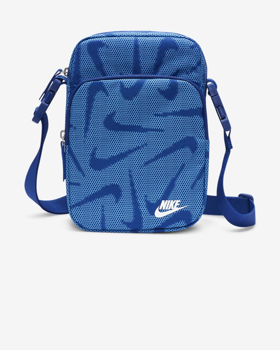 Nike Heritage Cross-Body Bag (4L) - Old Royal/Old Royal/White