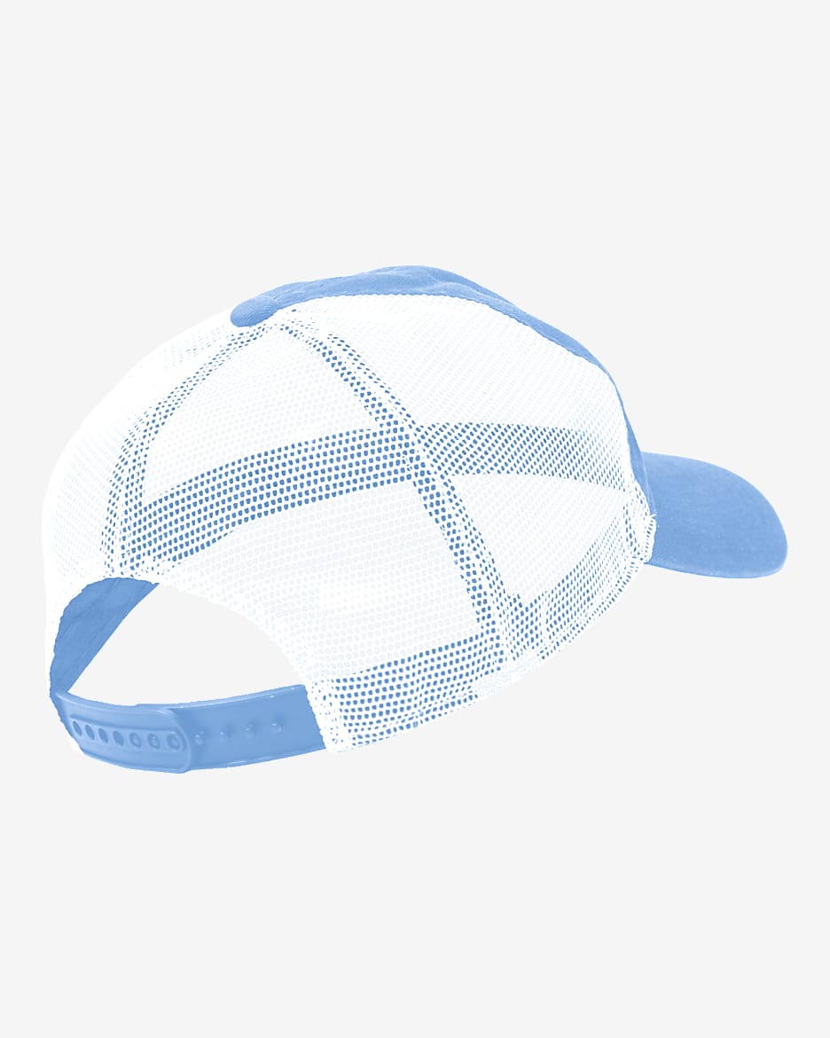 UNC Heritage86 Nike College Trucker Hat - Valor Blue