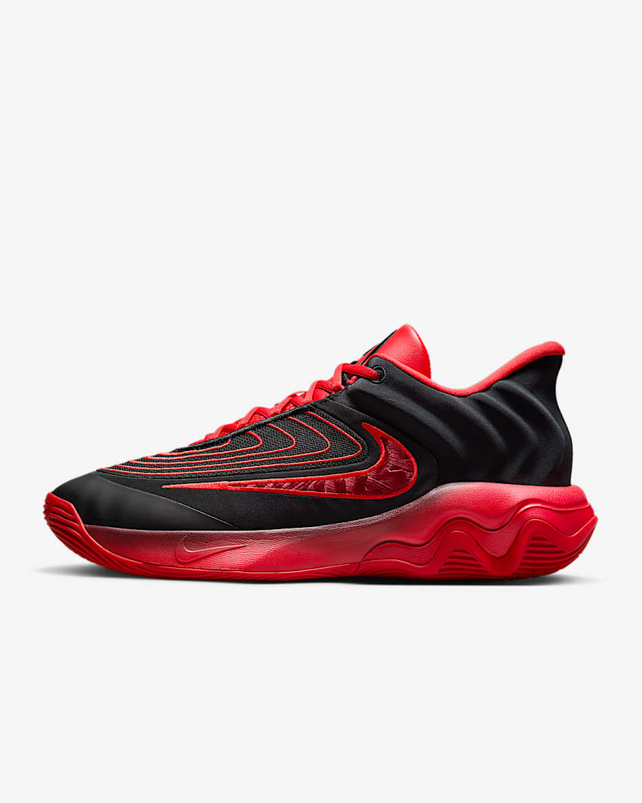 รองเท้าบาสเก็ตบอล Giannis Immortality 4 EP - ดำ/University Red/Team Red