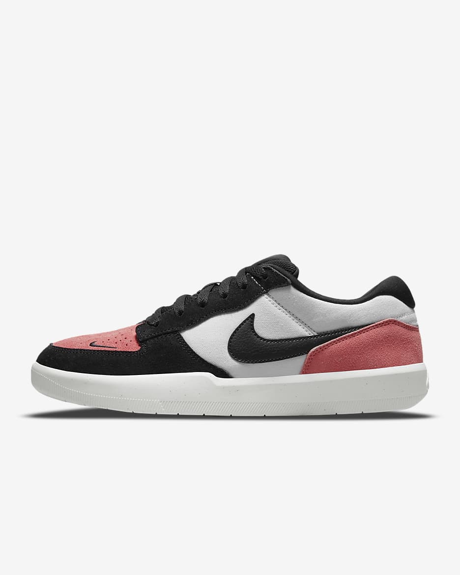 Nike SB Force 58 Skate Shoe - Pink Salt/White/Black/Black