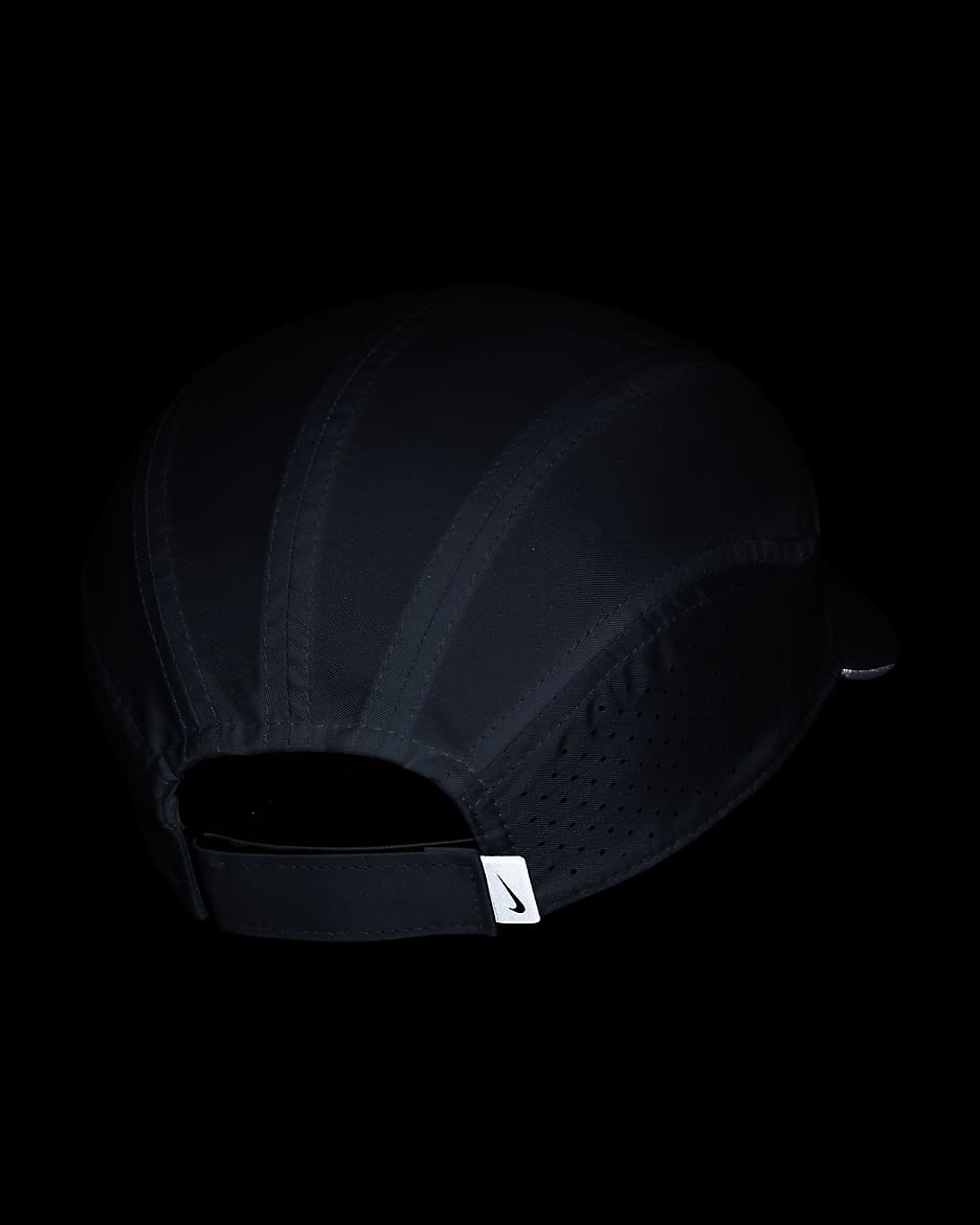 Nike Dri-FIT ADV Fly Cap mit unstrukturiertem und reflektierendem Design - Weiß/Anthracite