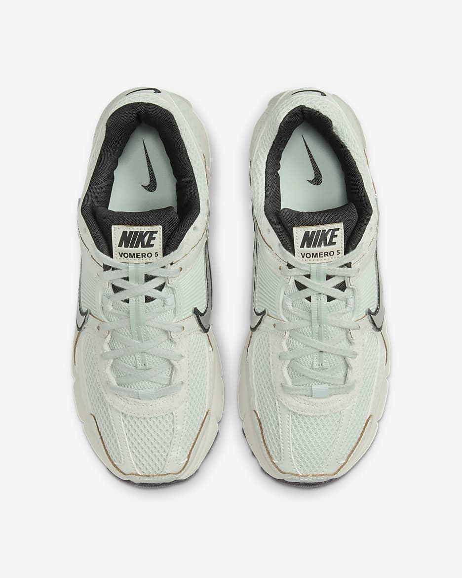 Nike Zoom Vomero 5-sko til kvinder - Light Silver/Light Bone/sort/Chrome